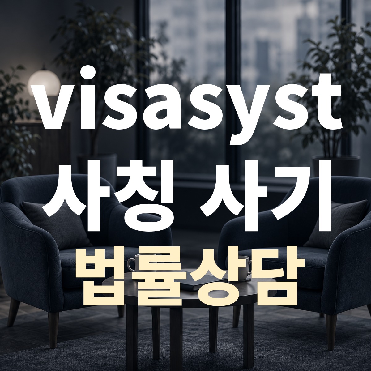 visasyst 사칭 사기 법률상담