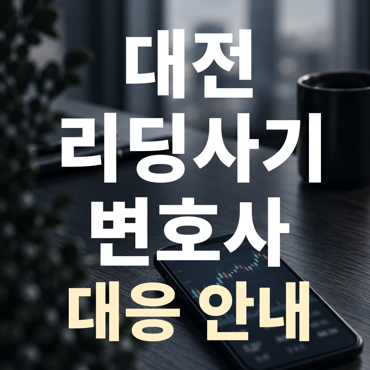 대전 리딩사기 변호사 대응 안내