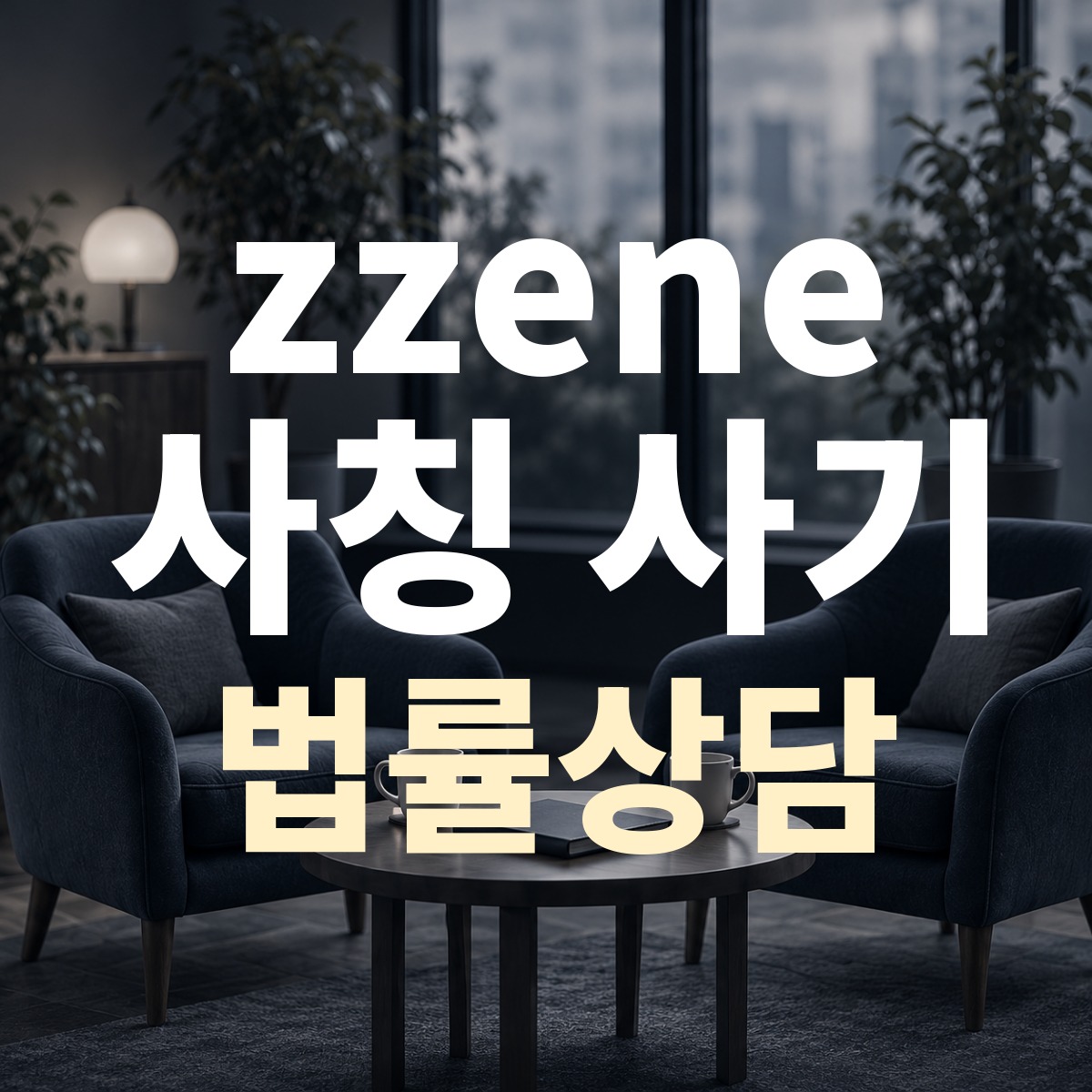 zzene 사칭 사기 법률상담