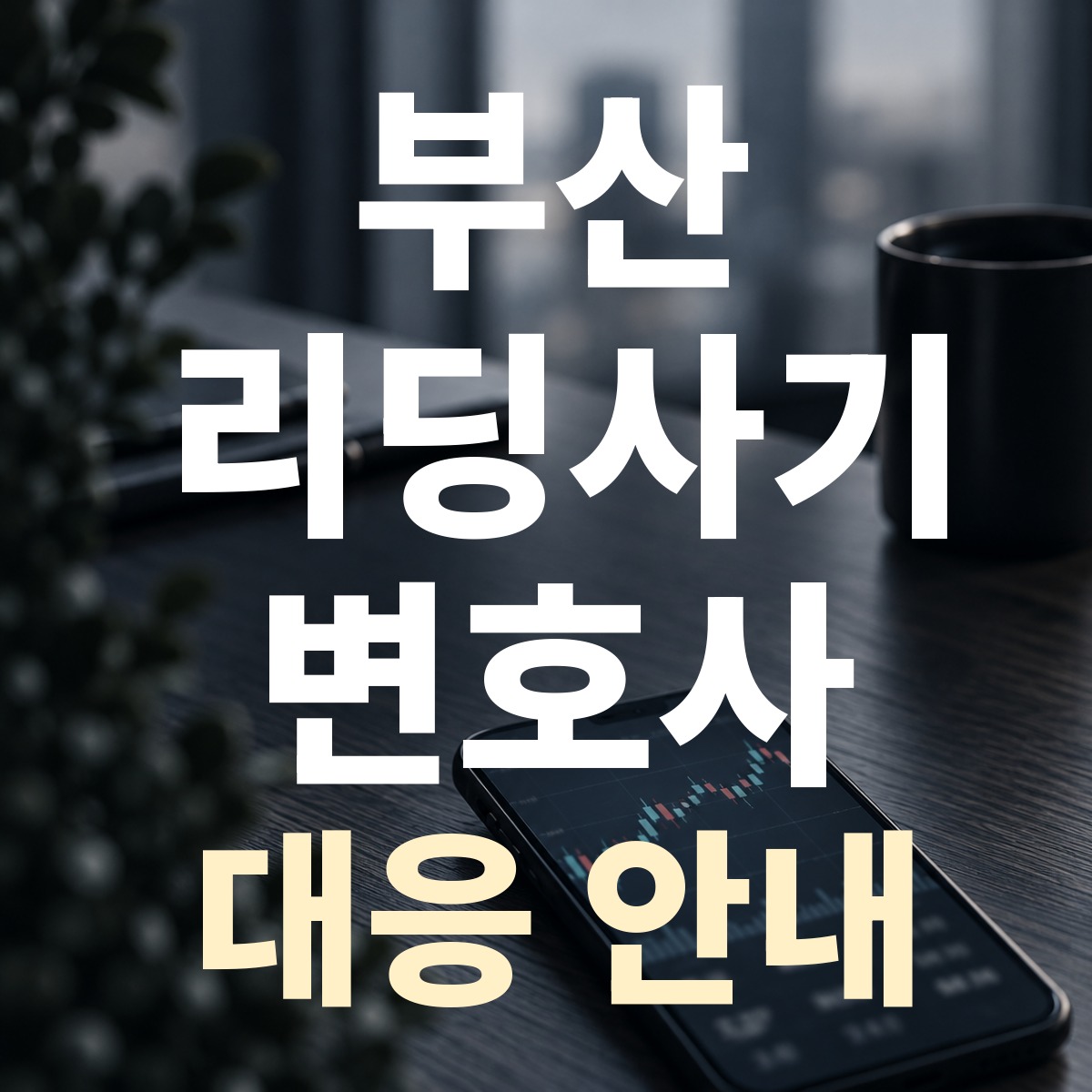 부산 리딩사기 변호사 대응 안내