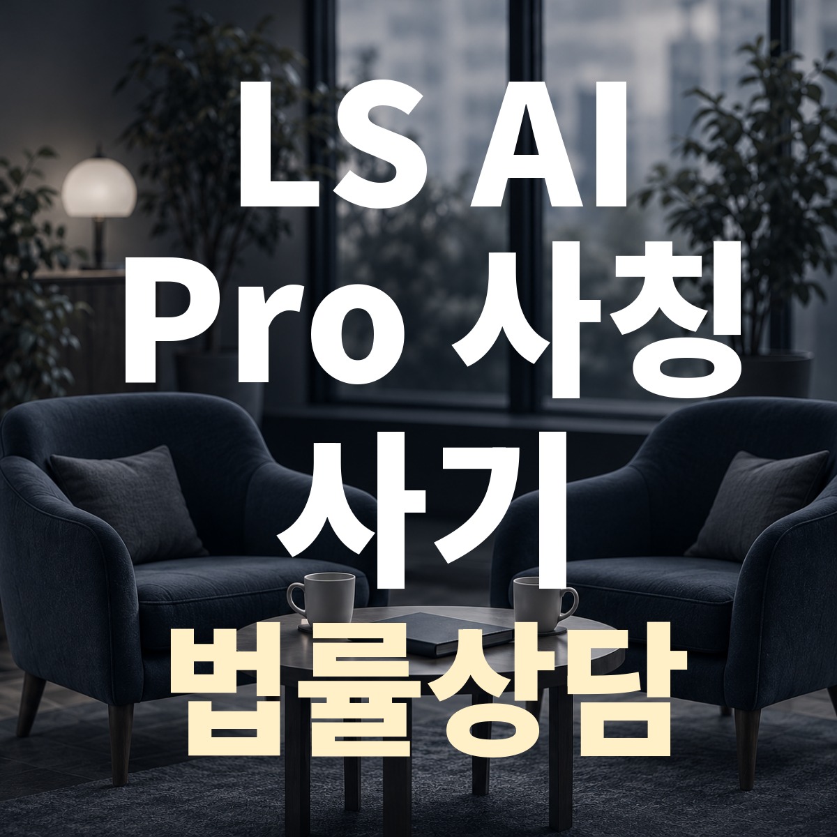 LS AI Pro 사칭 사기 법률상담