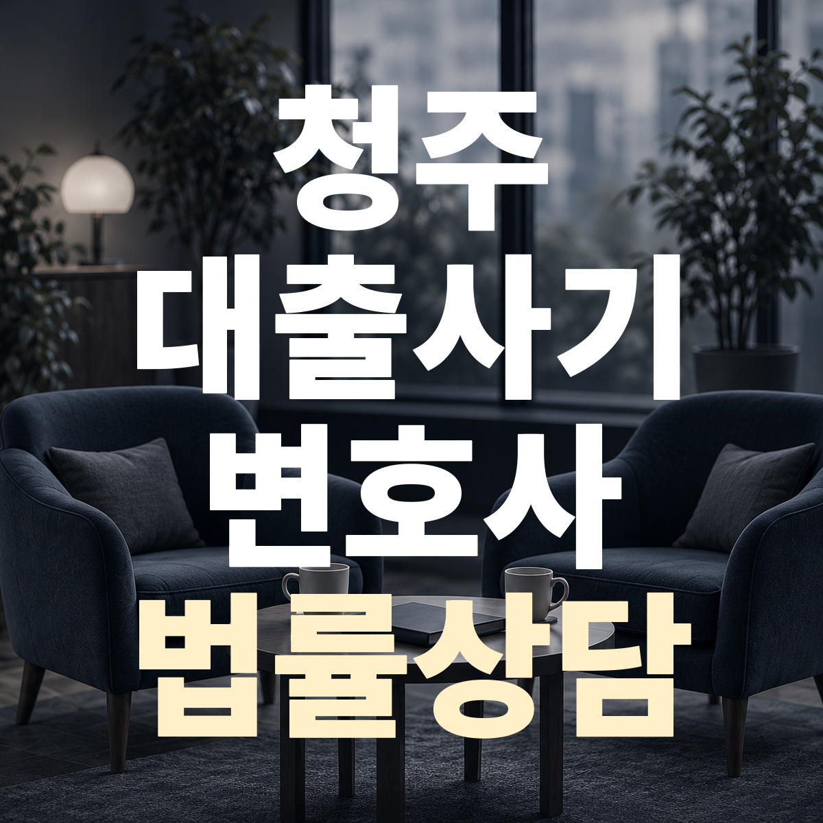 청주 대출사기 변호사 법률상담