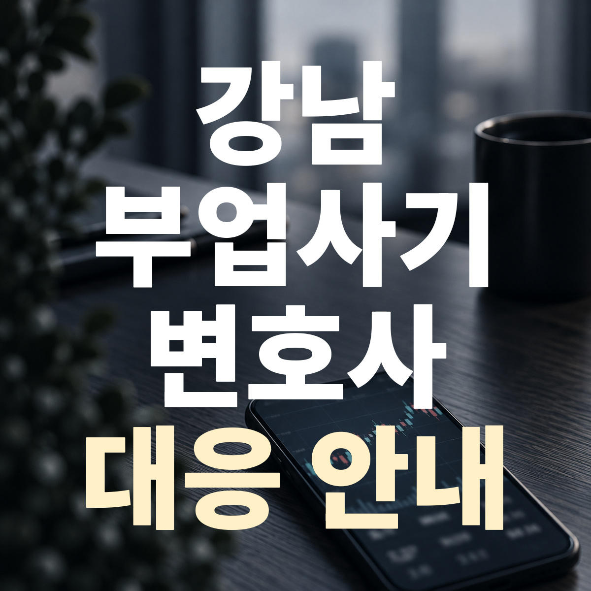 강남 부업사기 변호사 대응 안내