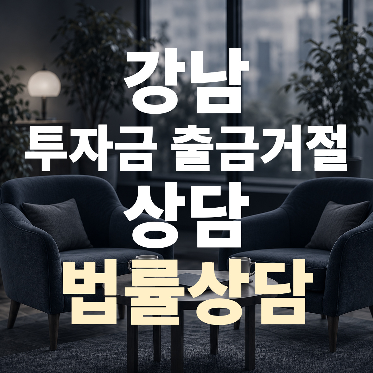 강남 투자금 출금거절 상담 법률상담