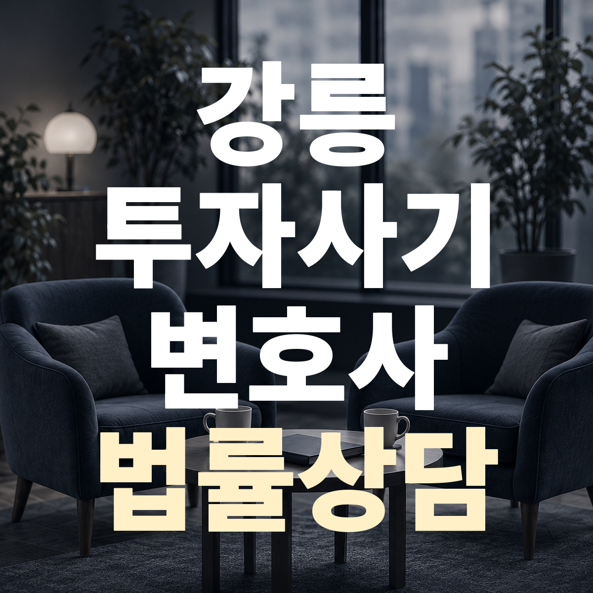 강릉 투자사기 변호사 법률상담
