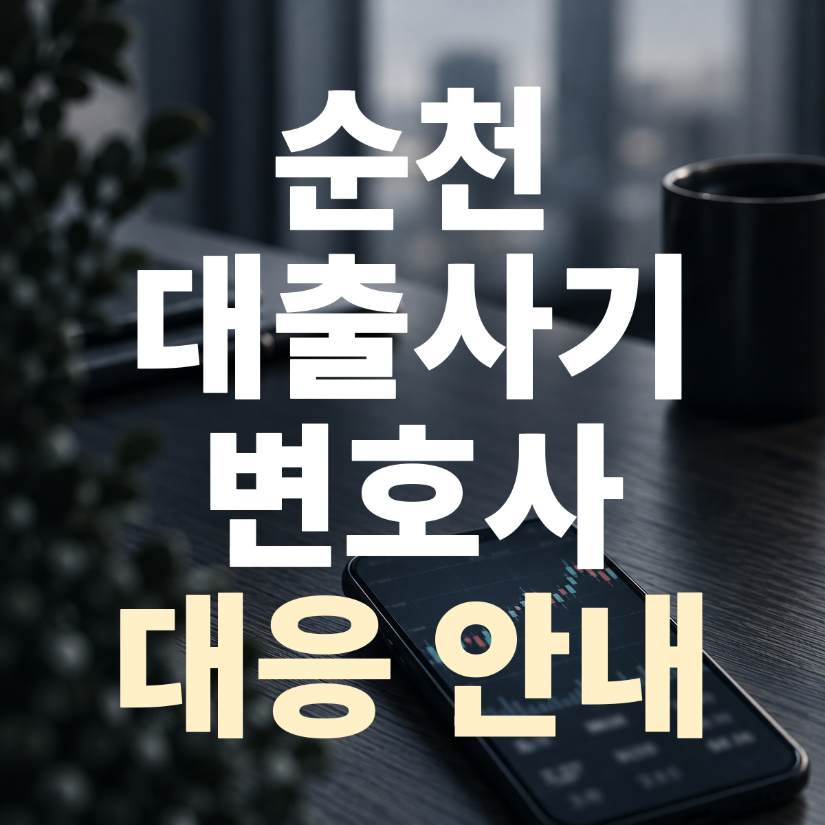 순천 대출사기 변호사 대응 안내
