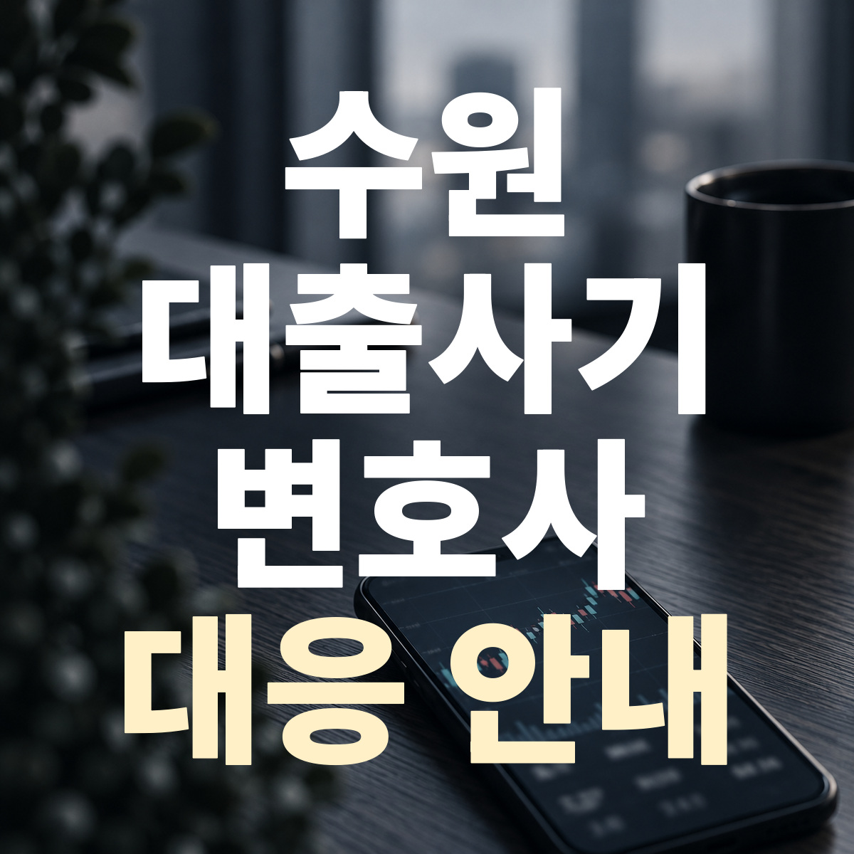 수원 대출사기 변호사 대응 안내
