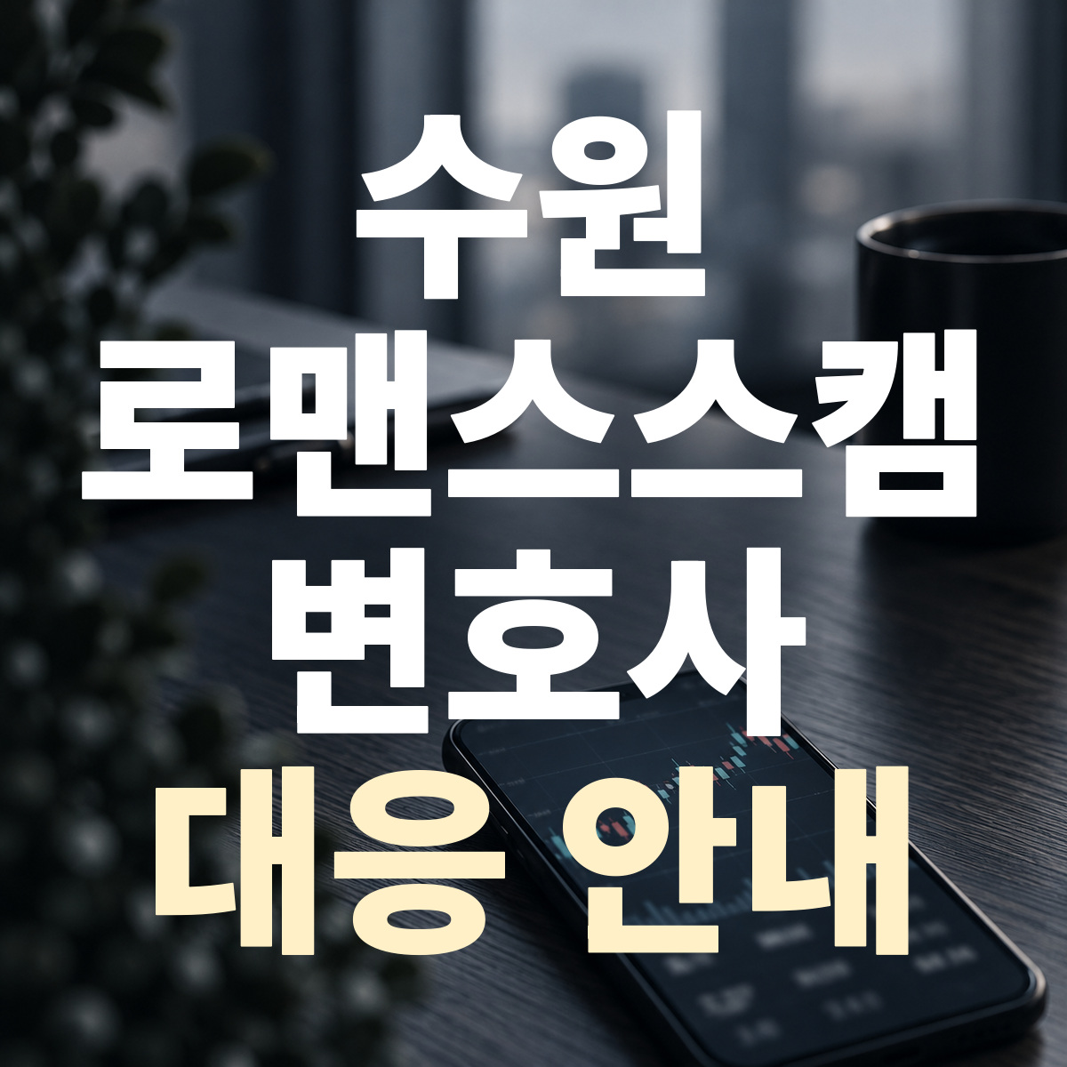 수원 로맨스스캠 변호사 대응 안내