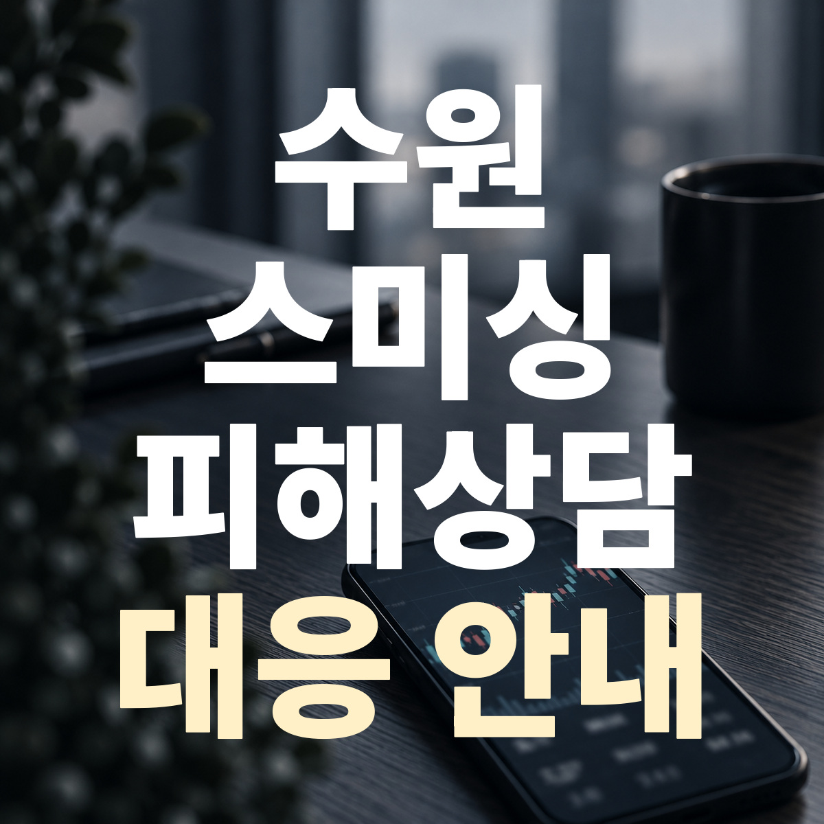 수원 스미싱 피해상담 대응 안내