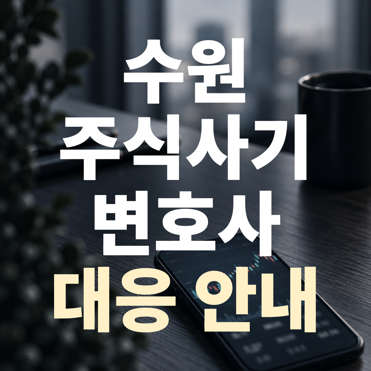 수원 주식사기 변호사 대응 안내