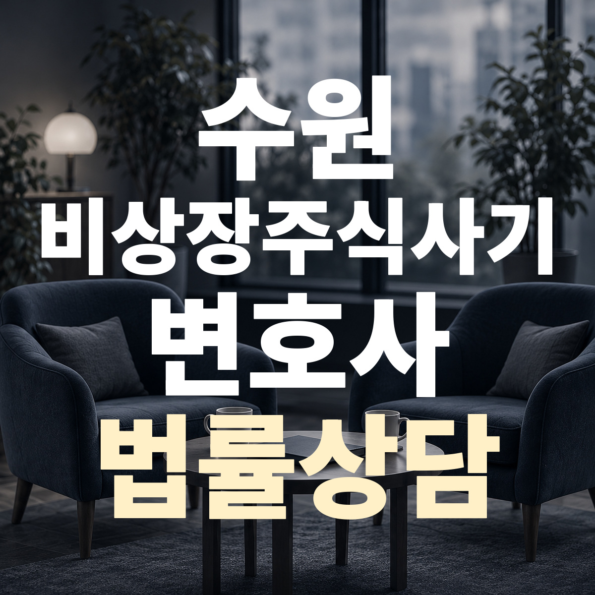 수원 비상장주식사기 변호사 법률상담