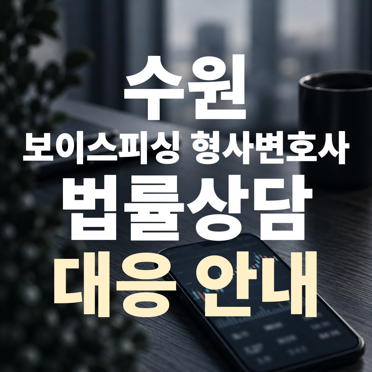 수원 보이스피싱 형사변호사 대응 안내
