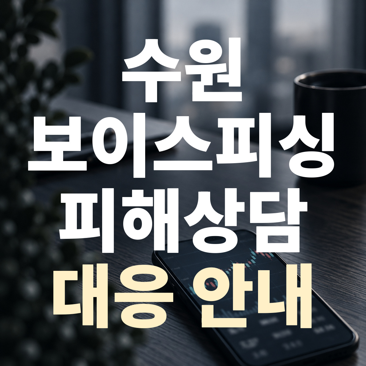 수원 보이스피싱 피해상담 대응 안내