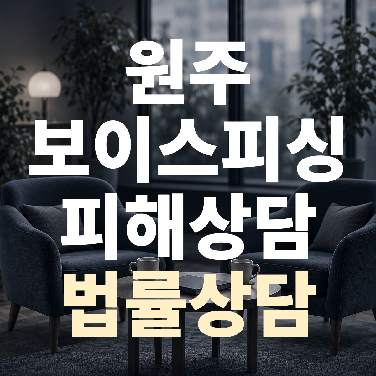 원주 보이스피싱 피해상담 법률상담