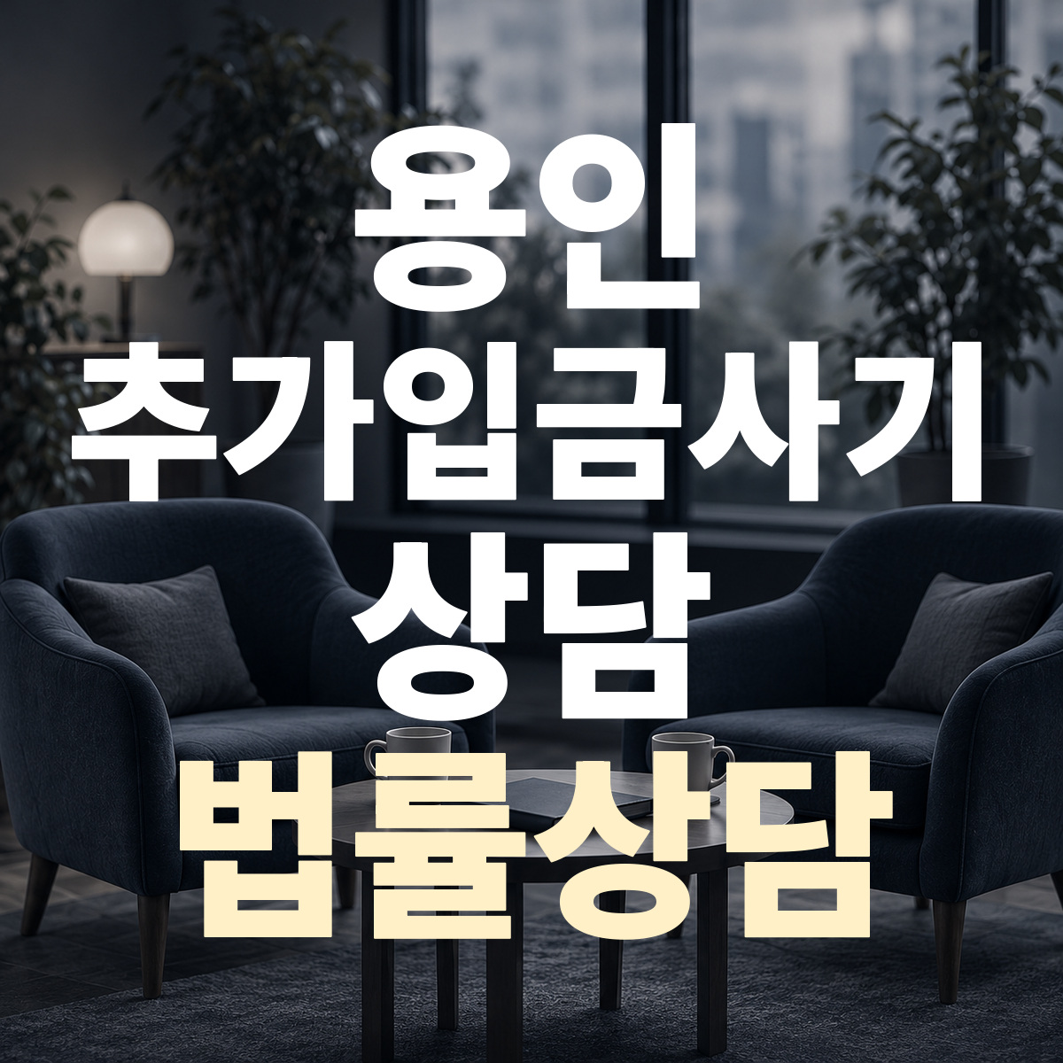 용인 추가입금사기 상담 법률상담