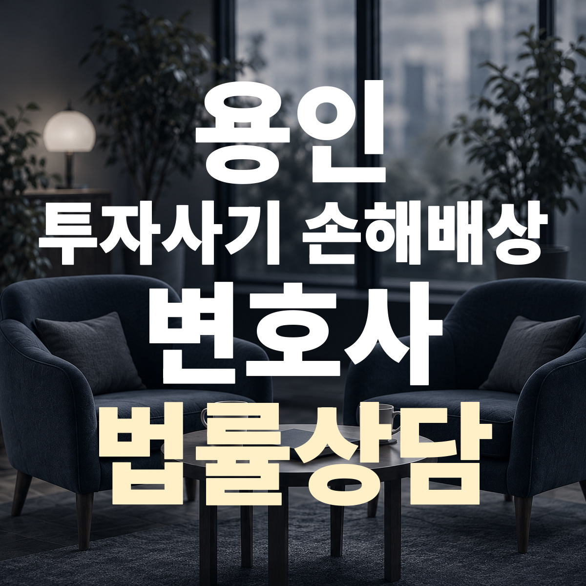 용인 투자사기 손해배상 변호사 법률상담