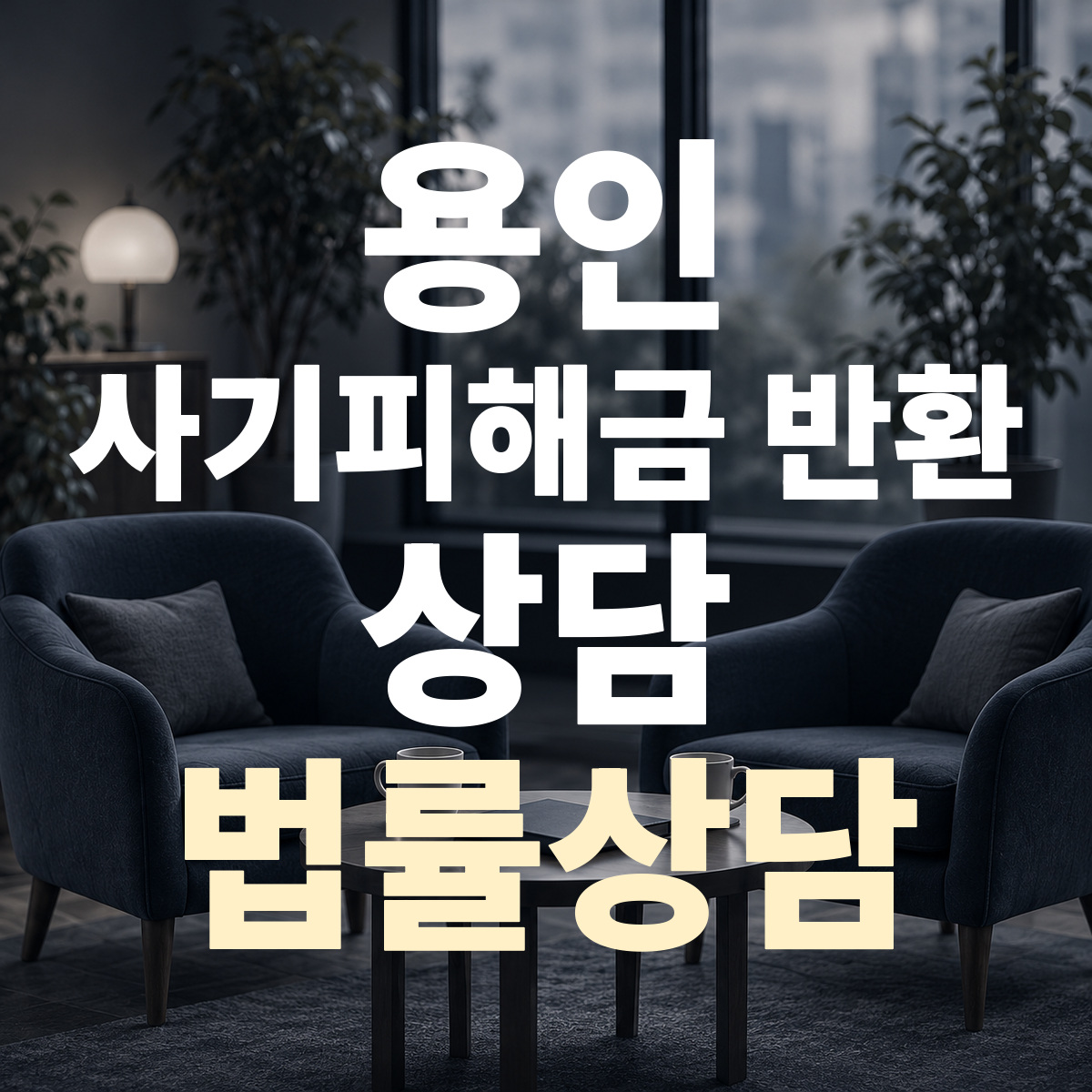 용인 사기피해금 반환 상담 법률상담