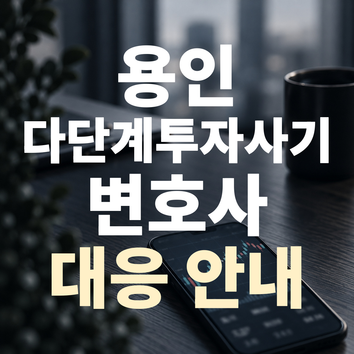 용인 다단계투자사기 변호사 대응 안내