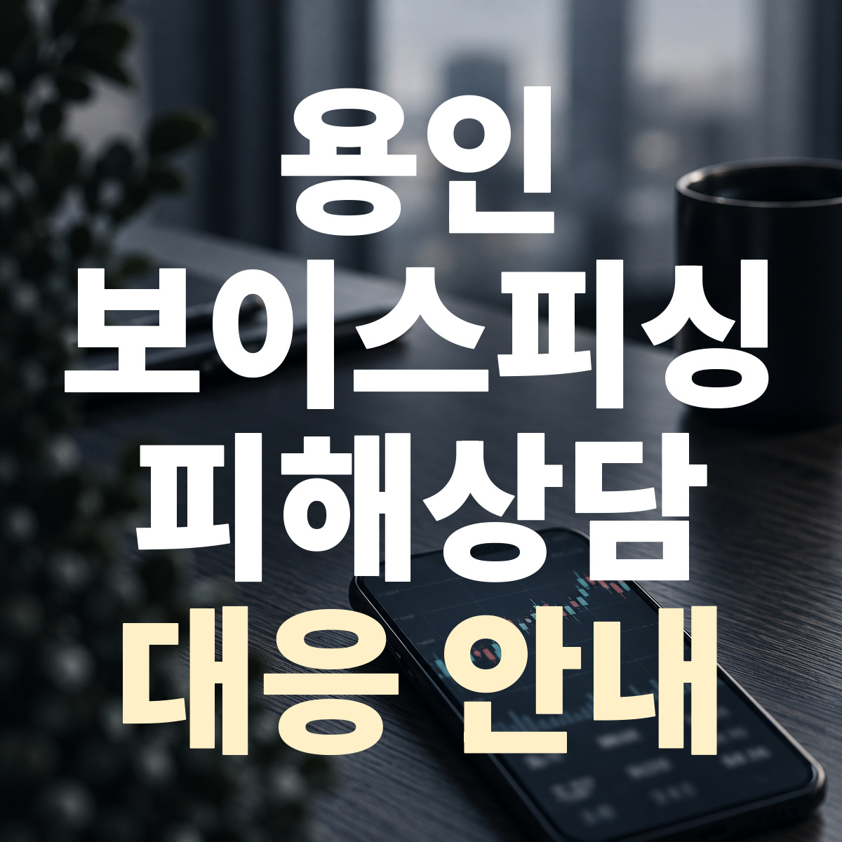 용인 보이스피싱 피해상담 대응 안내