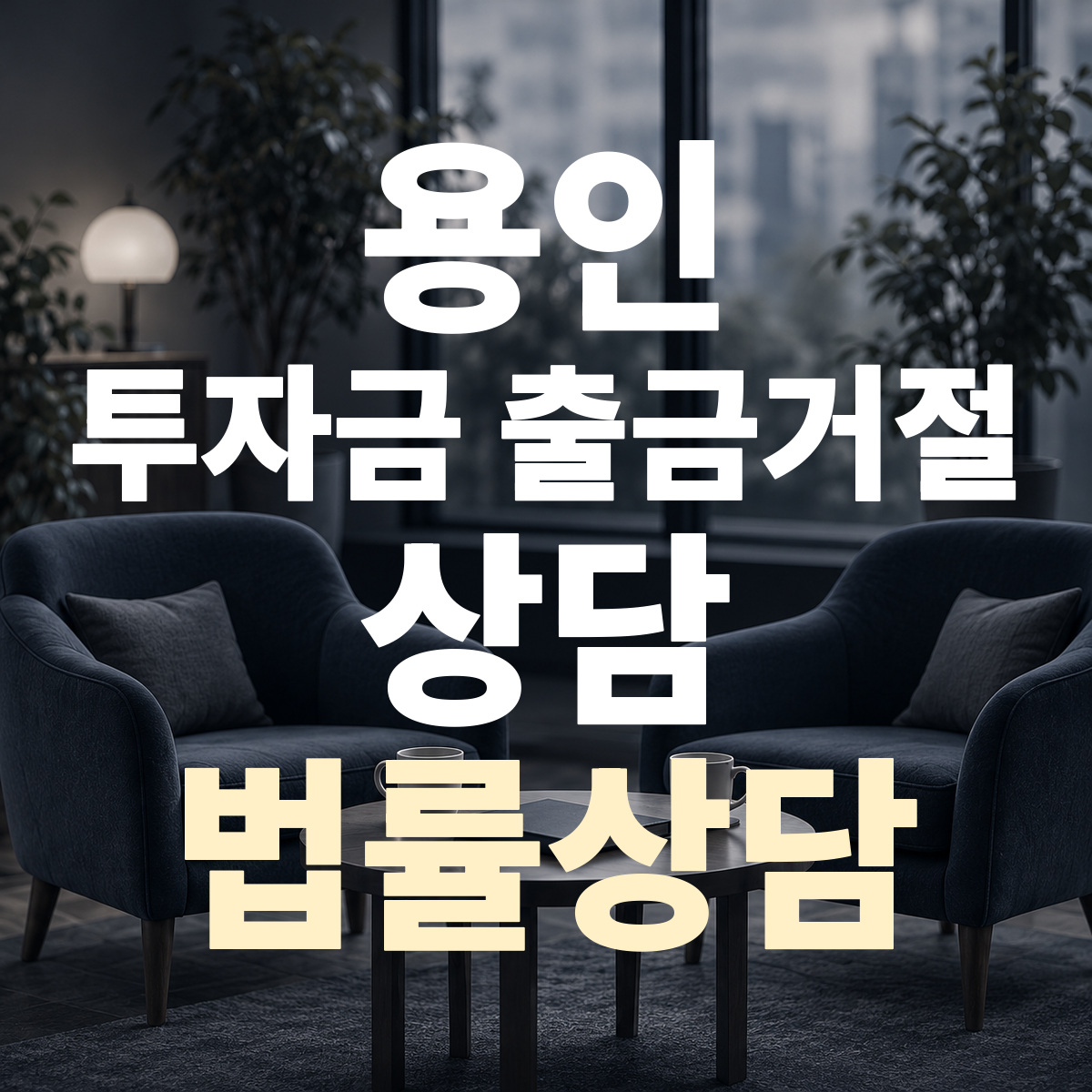 용인 투자금 출금거절 상담 법률상담